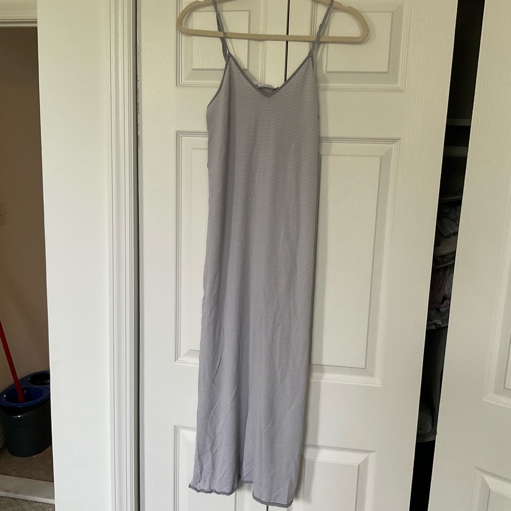 Zara Light Gray Midi Dress